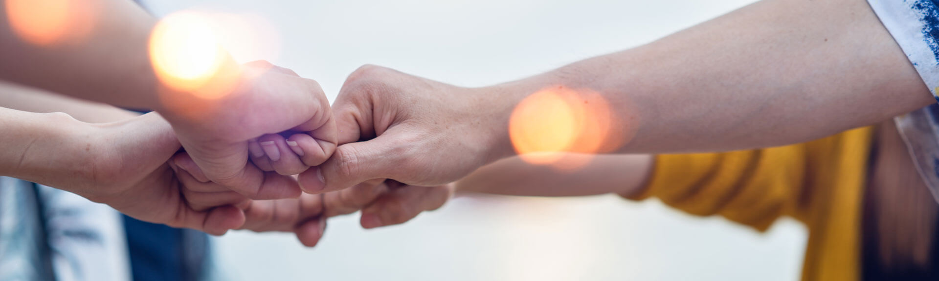 Panoramic Teamwork,empathy,partnership And Social Connection In